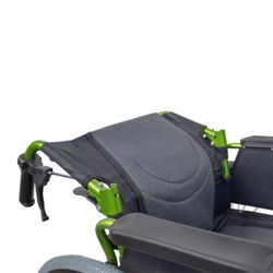 Fauteuil roulant pliant en aluminium à dossier divisé Bologne