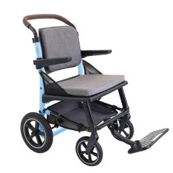 Fauteuil roulant pliant léger, roues de transport Kmina Pro