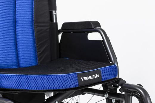 Chaise de transit Eclipse x2 avec grande roue, aluminium