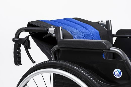 Chaise de transit Eclipse x2 avec grande roue, aluminium