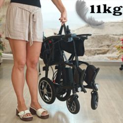 Fauteuil roulant électrique en fibre de carbone Nova