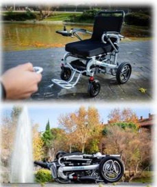 Aura Aluminium-Klapp-Elektrorollstuhl