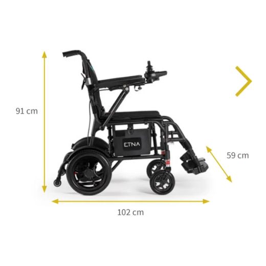 Silla Eléctrica Plegable Etna, Ligera y Ultracompacta