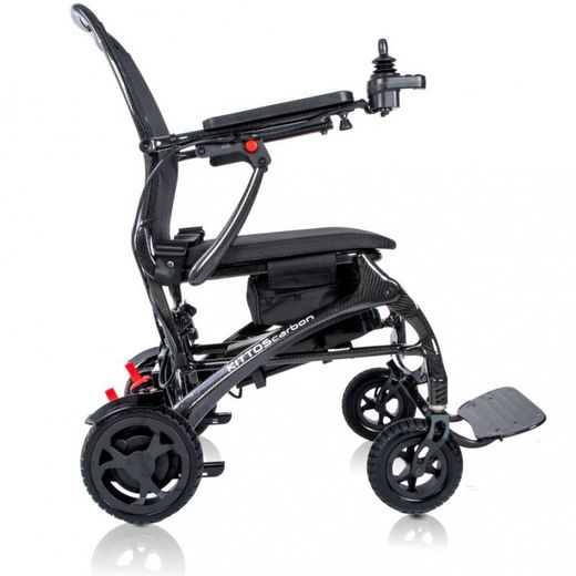 Kittos faltbarer Elektrorollstuhl aus Kohlefaser