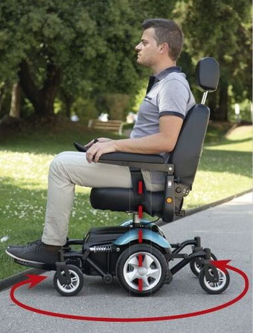 Elektrorollstuhl R310 mit Zentralantrieb