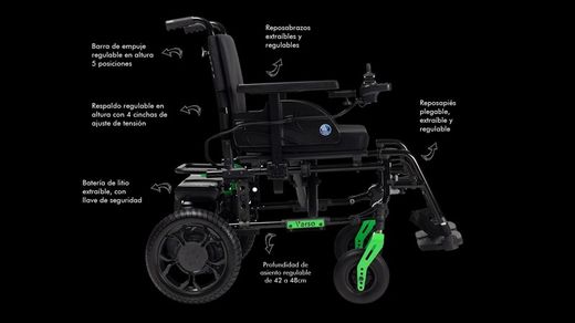 Fauteuil électrique inclinable Verso 2 x 1
