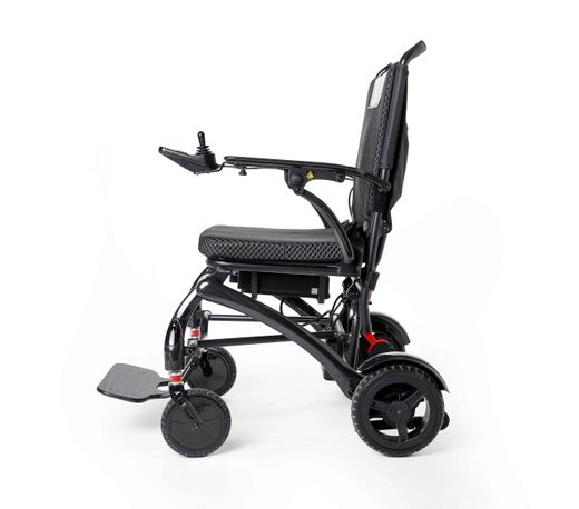 Fauteuil roulant électrique Sitgo Optima en aluminium et fibre de carbone