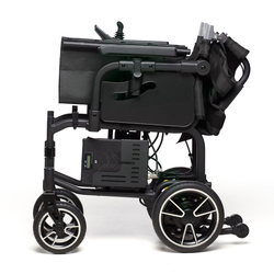 Silla eléctrica Ultralight de aluminio de poco peso..COJIN VISCO DE REGALO...R130
