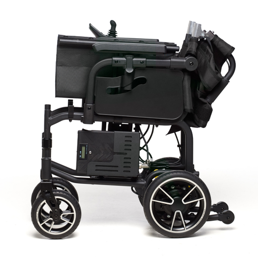 Silla eléctrica Ultralight de aluminio de poco peso..COJIN VISCO DE REGALO...R130