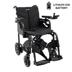 Silla eléctrica Ultralight de aluminio de poco peso..COJIN VISCO DE REGALO...R130