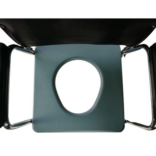 Toilettenstuhl, Mit Deckel, Armlehnen, Rutschfeste Spitzen, Segelboot