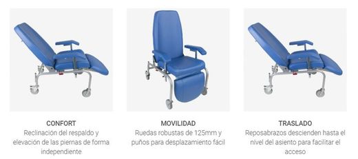 Orientalischer Loungesessel mit Rollen