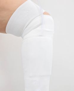 Wadenförmige Urinbeutelhalterung