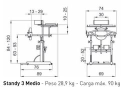 Standy talla 3