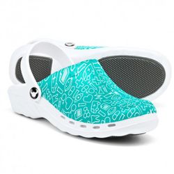 Suecos, zuecos oden estampado