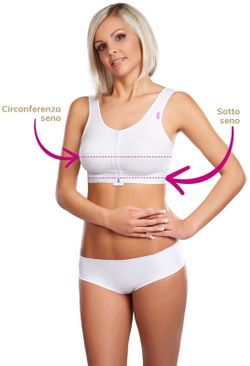 Sutiã lipoelástico pi active comfort