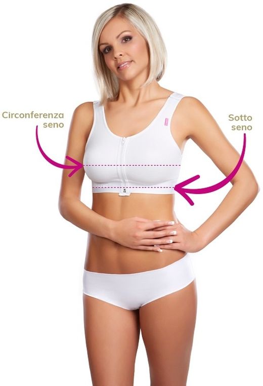 Sutiã lipoelástico pi active comfort