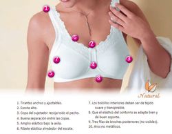 Sujetador mastectomia y protesis mama penélope