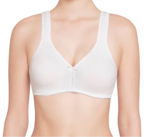 Baumwoll-BH, ohne Bügel und breitem Band