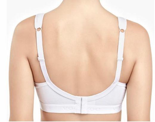 Nuha Baumwoll-BH mit Frontverschluss und gepolsterten Trägern