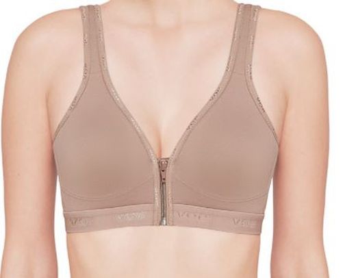 Nuha Baumwoll-BH mit Frontverschluss und gepolsterten Trägern