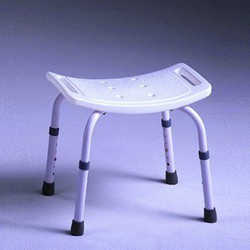 Taburete de ducha con asiento en forma de U Potofino Ortopedia Moverte