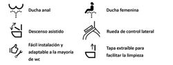 Tapa de WC con función bidet SANI