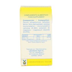 Tegorsal 3 sels de schüssler ferrum phosporicum
