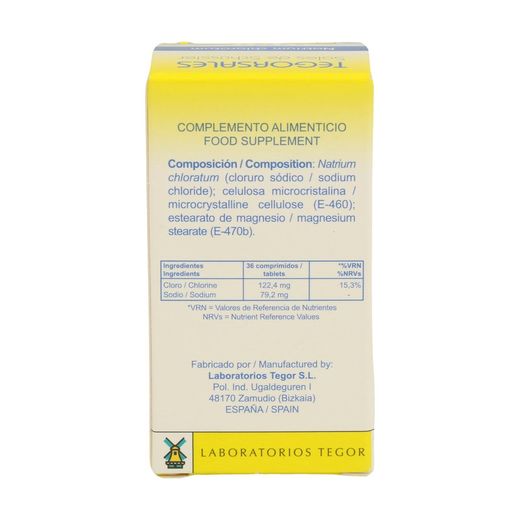 Tegorsal 8 Schüssler-Salze, Natrium chloratum – Natriumchlorid