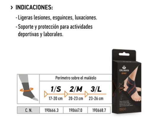 bride de cheville élastique réglable