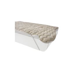 Surmatelas confort, Double face Hauteur 5cm en lin naturel respirant Vicosoft