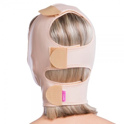 Bandage facial lipoélastique fm spécial, plastique, esthétique