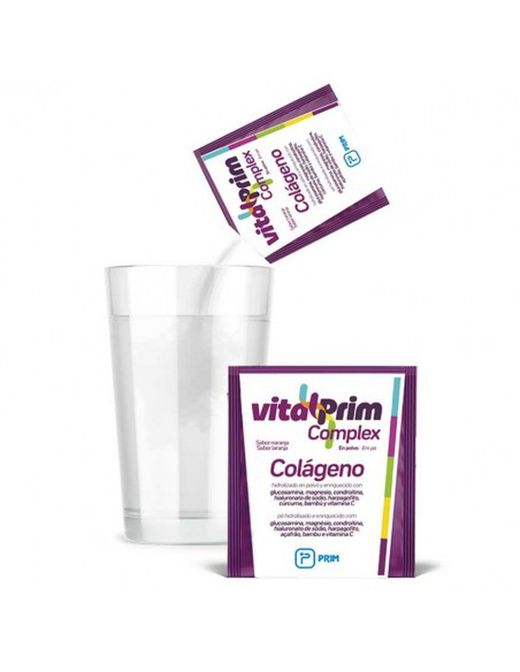 Vitalprim complex colageno 30 sobres sabor naranja