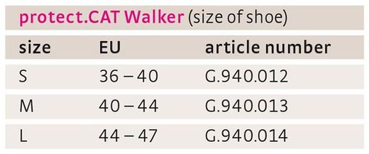 Bota Walker con aire corta