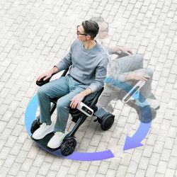 Whill Model C Lite ,Silla de ruedas eléctrica plegable de carbono