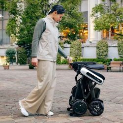 Whill Model C Lite ,Silla de ruedas eléctrica plegable de carbono