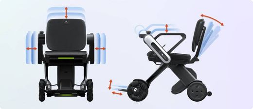 Whill Model C Lite ,Silla de ruedas eléctrica plegable de carbono