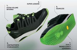 Chaussures d'activité à semelle biomécanique