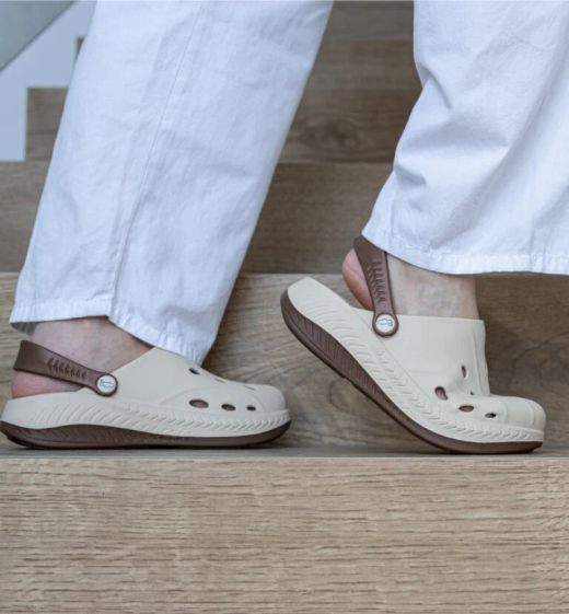 Sabots bicolores Happy Walking Duo
