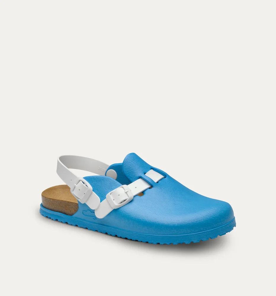 Zuecos Flotantes Bio de Feliz Caminar Azul / 36